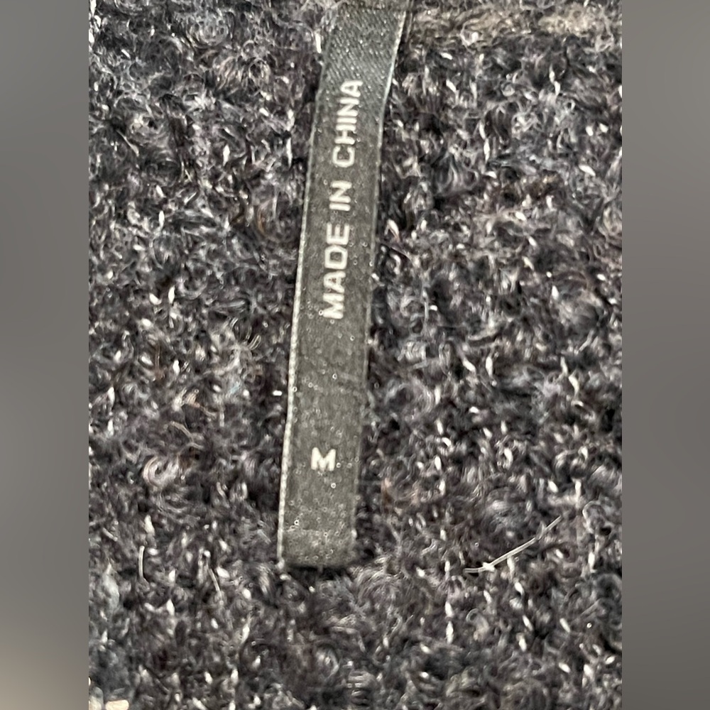 GUESS Silver Wool Blend Sweater - Picture 4 of 7
